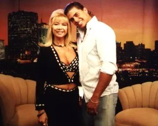 Miriam junto a Pedro Moreno (Protagonista de novelas), actor Cubano.